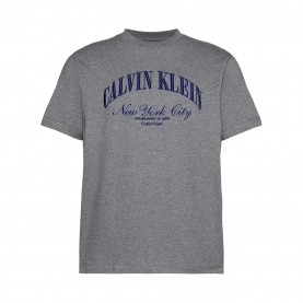 Calvin Klein Jeans CKJ Collegiate T Sn62 - Med Grey Htr мъжки,тениски,calvin,klein,jeans,ckj,collegiate,t,sn62,med,grey,htr