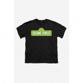 детски,тениски,детски,облекла,sesame,street,t,shirt,jn99,black