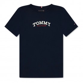 тениска,детски,3/4,панталони,tommy,hilfiger,tommy,mono,t,shirt,jn62,night,navy,c1g