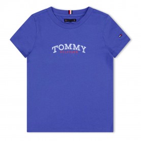 тениска,детски,3/4,панталони,tommy,hilfiger,tommy,mono,t,shirt,jn62,empire,blue,c6h