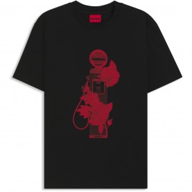тениска,мъжки,тениски,hugo,hugo,dikerd,tee,sn63,black,001