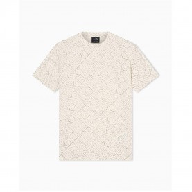 мъжки,тениски,armani,exchange,t,shirt,ivory,multi