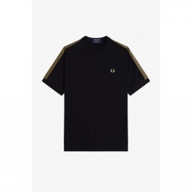 Тениска Fred Perry Mens T-Shirt - Black 102 тениска,мъжки,тениски,fred,perry,men,s,t,shirt,black,102