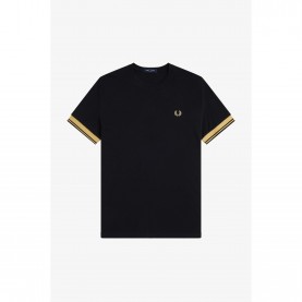 Тениска Fred Perry Mens T-Shirt - Black 90A тениска,мъжки,тениски,fred,perry,men,s,t,shirt,black,90a