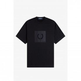 Тениска Fred Perry Mens T-Shirt - Black 102 тениска,мъжки,тениски,fred,perry,men,s,t,shirt,black,102