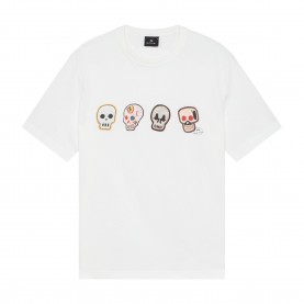 Тениска PS Paul Smith Mens T-Shirt - White 01 тениска,мъжки,тениски,ps,paul,smith,men,s,t,shirt,white,01