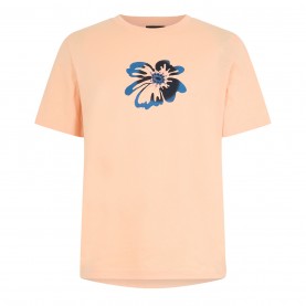 тениска,мъжки,тениски,ps,paul,smith,ps,flower,t,shirt,sn62,orange,15d
