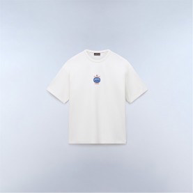 мъжка,тениска,облекла,на,разпродажба,мъжки,тениски,napapijri,napa,krous,tee,mens,white,heron