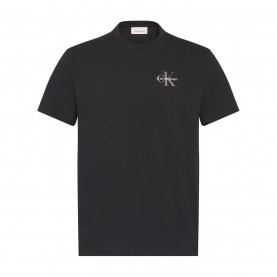 Тениска Calvin Klein Jeans CKJ Micro Logo Tee Sn63 - Black тениска,мъжки,тениски,calvin,klein,jeans,ckj,micro,logo,tee,sn63,black