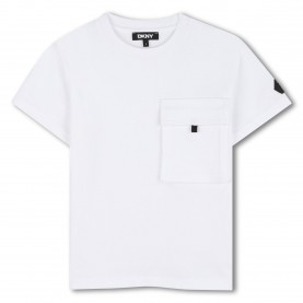детска,тениска,dkny,unisex,kids,t,shirt,white