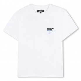 детска,тениска,dkny,unisex,kids,t,shirt,white