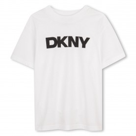 детска,тениска,dkny,unisex,kids,t,shirt,white