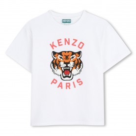 Детска тениска Kenzo Unisex Kids T-Shirt - White детска,тениска,kenzo,unisex,kids,t,shirt,white