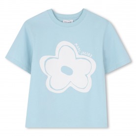 Тениска Marc Jacobs Kids T-Shirt - Pale Blue тениска,marc,jacobs,kids,t,shirt,pale,blue