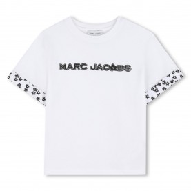 Тениска Marc Jacobs Kids T-Shirt - White тениска,marc,jacobs,kids,t,shirt,white