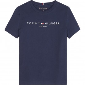 юношеска,тениска,детски,3/4,панталони,tommy,hilfiger,essential,t,shirt,juniors,twilight,navy