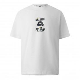 Тениска AAPE Somewhere Tee Sn63 - White тениска,мъжки,тениски,aape,somewhere,tee,sn63,white
