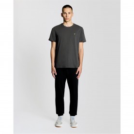 Тениска Lyle and Scott Mens Small Eagle T-Shirt - Gunmetal тениска,мъжки,тениски,мъжки,горнища,размер+,lyle,and,scott,mens,small,eagle,t,shirt,gunmetal