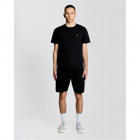 Тениска Lyle and Scott Mens Small Eagle T-Shirt - Jet Black тениска,мъжки,тениски,мъжки,горнища,размер+,lyle,and,scott,mens,small,eagle,t,shirt,jet,black