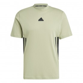 Мъжка тениска Adidas M Fi 3s Reg T T-Shirt Mens - Tent Green мъжка,тениска,облекла,на,разпродажба,разпродажба,adidas,мъжки,тениски,adidas,m,fi,3s,reg,t,t,shirt,mens,tent,green