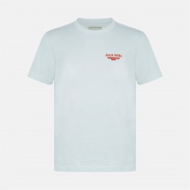 Тениска Jack Wills Men's Staple Cotton Short Sleeve Crew Neck T-Shirt - White тениска,мъжки,тениски,jack,wills,men's,staple,cotton,short,sleeve,crew,neck,t,shirt,white