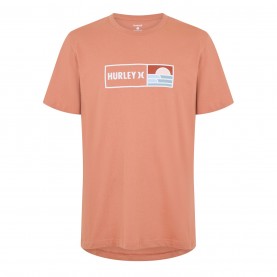 облекла,на,разпродажба,мъжки,тениски,hurley,hurley,box,wves,ss,t,sn99,red