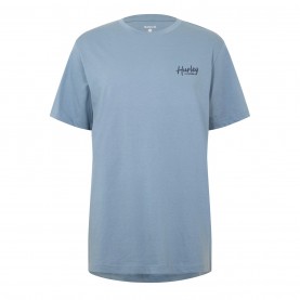 облекла,на,разпродажба,мъжки,тениски,hurley,hurley,beer,run,ss,t,sn99,blue