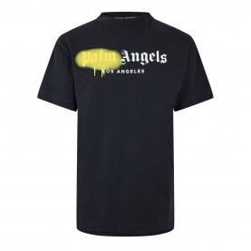 тениска,мъжки,тениски,palm,angels,palm,la,tee,sn99,black,yellow