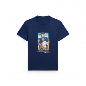 Тениска Polo Ralph Lauren Mens T-Shirt - Newport Navy тениска,мъжки,тениски,polo,ralph,lauren,men,s,t,shirt,newport,navy