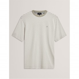 облекла,на,разпродажба,мъжки,тениски,ted,baker,ted,ss,o,sz,strp,t,sn62,mid,green