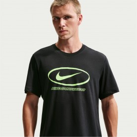 Тениска Nike Men's T-Shirt - Black SPW тениска,разпродажба,nike,мъжки,тениски,nike,men's,t,shirt,black,spw