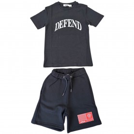 комплект,детски,3/4,панталони,детски,тениски,dfnd,london,dfnd,l,t,short,set,jn99,black
