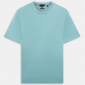 облекла,на,разпродажба,мъжки,тениски,ted,baker,ted,baker,ss,slim,soft,touch,tee,turquoise