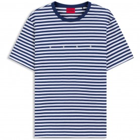 Тениска Hugo Men's T-Shirt - Blue/White 990 тениска,мъжки,тениски,hugo,men's,t,shirt,blue,white,990