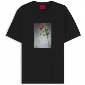 Тениска Hugo Men's T-Shirt - Black 001 тениска,мъжки,тениски,hugo,men's,t,shirt,black,001
