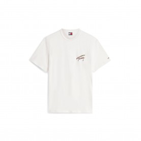 Тениска Tommy Jeans Mens T-Shirt - Ancient White тениска,мъжки,тениски,tommy,jeans,men,s,t,shirt,ancient,white