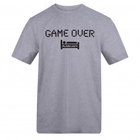 plain,lazy,plain,lazy,printed,tee,game,over