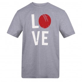 AWD Printed Cricket Adults Tee - LOVE awd,printed,cricket,adults,tee,love