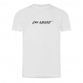 Тениска OFF WHITE Men's Slim Fit T-Shirt - White тениска,облекла,на,разпродажба,мъжки,тениски,off,white,men's,slim,fit,t,shirt,white