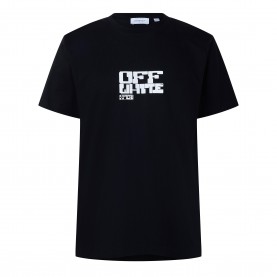 Тениска Off White Mens Slim Fit T-Shirt - Black тениска,мъжки,тениски,off,white,men,s,slim,fit,t,shirt,black