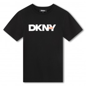 юношеска,тениска,детски,облекла,dkny,logo,t,shirt,juniors,black,09b