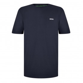 тениска,мъжки,тениски,boss,crew,logo,t,shirt,navy,402