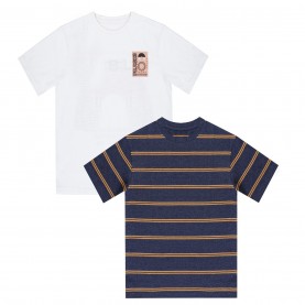 юношеска,тениска,разпродажба,firetrap,детски,тениски,firetrap,2,pack,t,shirts,juniors,white,multi
