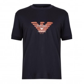 Emporio Armani T-Shirt - Navy мъжки,тениски,emporio,armani,t,shirt,navy
