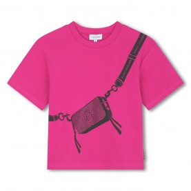 юношеска,тениска,детски,облекла,marc,jacobs,snapshot,tee,juniors,pink,433