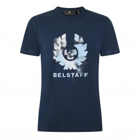 Тениска Belstaff Blur Tee Sn64 - Dark Ink тениска,мъжки,тениски,belstaff,blur,tee,sn64,dark,ink
