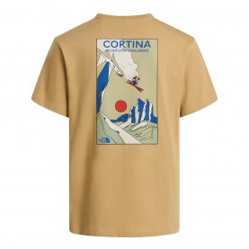 Мъжка тениска The North Face TNF Mountain Celebration T-Shirt Mens - Khaki Stone мъжка,тениска,мъжки,тениски,the,north,face,tnf,mountain,celebration,t,shirt,mens,khaki,stone