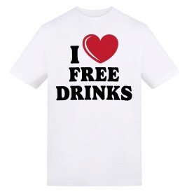 AWD Adults Printed Stag and Hen Do Tees - Free Drinks дамски,тениски,дамски,топове,мъжки,горнища,размер+,мъжки,облекла,размер,awd,adults,printed,stag,and,hen,do,tees,free,drinks
