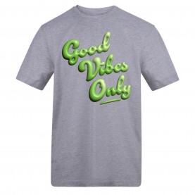 AWD Adult Printed Novelty Tees - Good Vibes Only мъжки,горнища,размер+,awd,adult,printed,novelty,tees,good,vibes,only