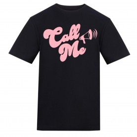 AWD Unisex Music Printed Tee - Call Me мъжки,горнища,размер+,awd,unisex,music,printed,tee,call,me